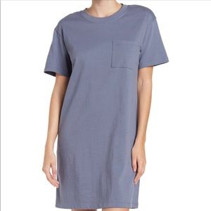 Madewell Tina Solid T-Shirt Dress